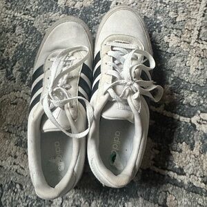 Adidas Light Gray Sneakers with Subtle Accents